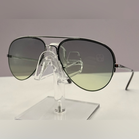 Vintage Half-Rim Metal Frame-w/BRAND NEW Berko’s Designs Custom Gradient Lenses - Picture 3 of 14